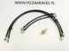 Pizza Brakes Przewody hamulcowe w oplocie Skoda Superb 3T4 3T5 Гальмівні дроти в обплетенні Skoda Superb 3T4 3T5