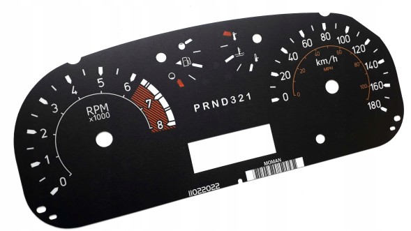 Moman 0089688081006 HUMMER H3 набирає запасні датчики в км/год