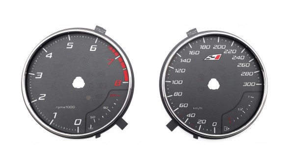 Moman 0089688083888 Seat Leon 3 CUPRA заміна циферблатів MPH kmh