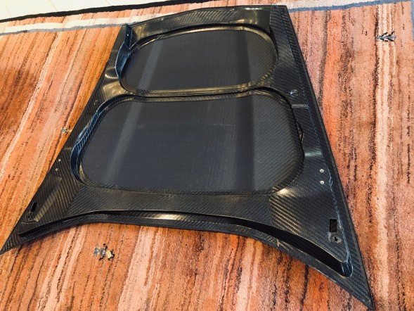 Китай 12102024 Corvette c6 base z06 grand sport hood carbon 100% двосторонній