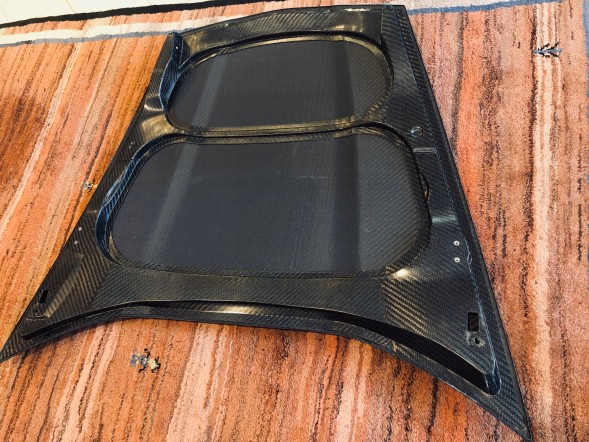 Китай 12102024 Corvette c6 base z06 grand sport hood carbon 100% двосторонній