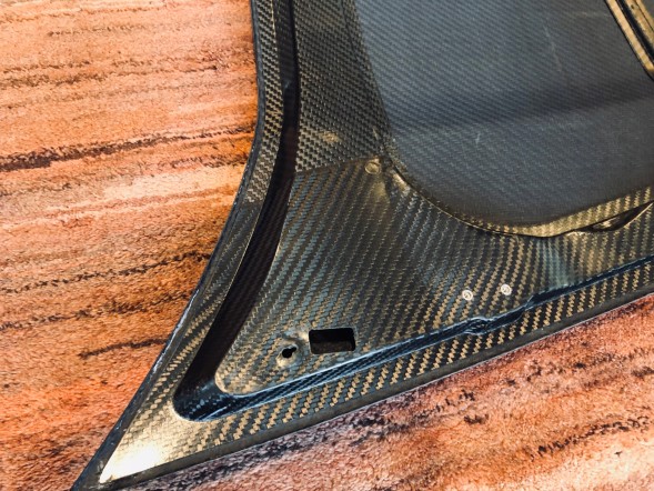 Китай 12102024 Corvette c6 base z06 grand sport hood carbon 100% двосторонній