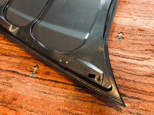 Китай 12102024 Corvette c6 base z06 grand sport hood carbon 100% двосторонній