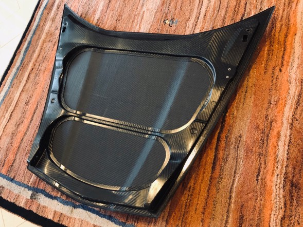 Китай 12102024 Corvette c6 base z06 grand sport hood carbon 100% двосторонній