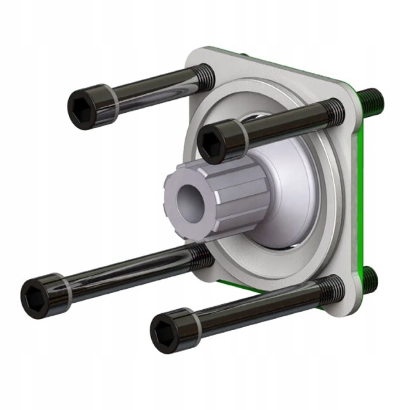 Omfb 09704210059 Адаптер зчеплення для монтажу пто – eaton-e, mercedes, volvo, zf, zf-us