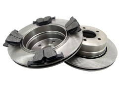GT-Parts 000323x2, 020307 Диски x2 + колодки ЗАДНІ BMW 5 E60 E61 4х4