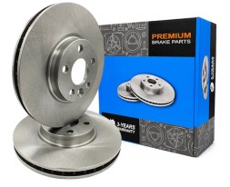 Bremsenn BREMZENN2022SET ГАЛЬМІВНІ ДИСКИ ПЕРЕДНІ FORD MONDEO MK4 IV S-MAX VOLVO S60 II V60 I V70 III