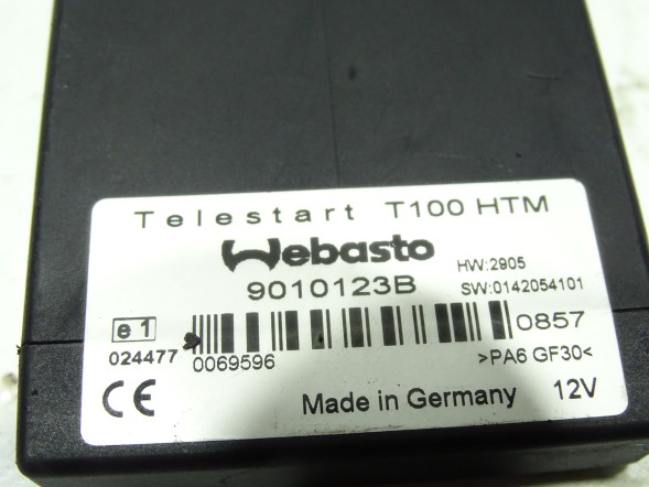 Volkswagen OE T100 МОДУЛЬ КОНТРОЛЕРУ WEBASTO 9010123B PEUGEOT 407