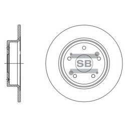 SD4111 SANGSIN Гальмівний диск