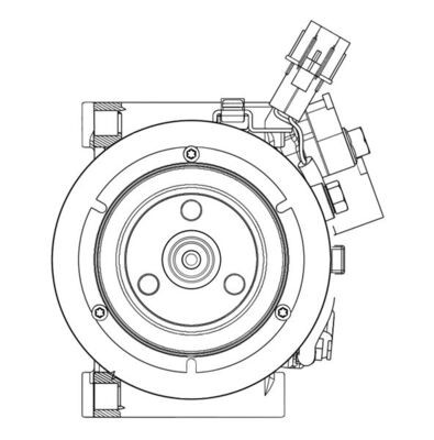 Mahle ACP 629 000P Компресор клім. I30/ceed 1 4 - mahle acp629000p