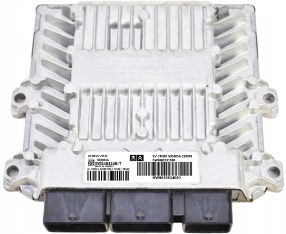 Citroen OE КОМП'ЮТЕР ЕБУ CITROEN SID803A 5WS40424BT 9662331580