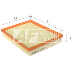 AF1647 ALPHA FILTER Фільтр забору повітря
