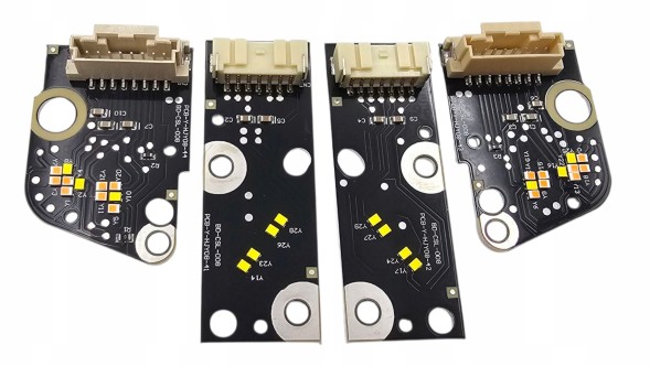 CHINA MODUŁY CSL ŻÓŁTE DRL BMW 5 Series G30 G38 2021-2024 KOMPLET PRAWA LEWA Модулі csl жовтий drl bmw 5 серії g30 g38 2021-2024 ефект жовтий plug&amp;play