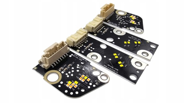 CHINA MODUŁY CSL ŻÓŁTE DRL BMW 5 Series G30 G38 2021-2024 KOMPLET PRAWA LEWA Модулі csl жовтий drl bmw 5 серії g30 g38 2021-2024 ефект жовтий plug&amp;play