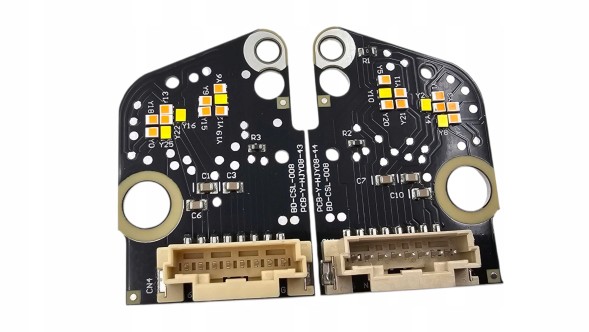 CHINA MODUŁY CSL ŻÓŁTE DRL BMW 5 Series G30 G38 2021-2024 KOMPLET PRAWA LEWA Модулі csl жовтий drl bmw 5 серії g30 g38 2021-2024 ефект жовтий plug&amp;play