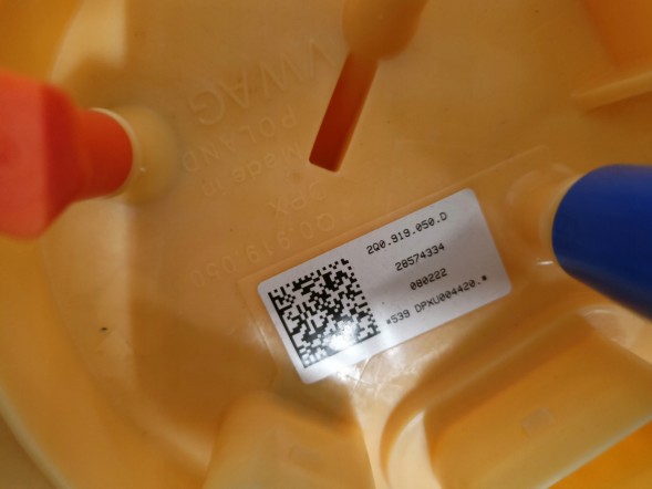 SEAT (оригінальне обладнання) SEAT ARONA 1.6 TDI POMPA PALIWA PŁYWAK Паливний насос 2q0919050d vw skoda seat 1.6 tdi новий оригінальний