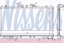 Nissens 62868A Радіатор охолодження двигуна mitsubishi galant 96- 2.0 і 16v
