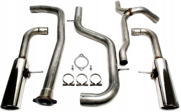 TA-Technix 02VO022-10D-2 Спортивна вихлопна система CATBACK 1x100 TA TECHNIX VOLVO XC70 II (136) 2WD