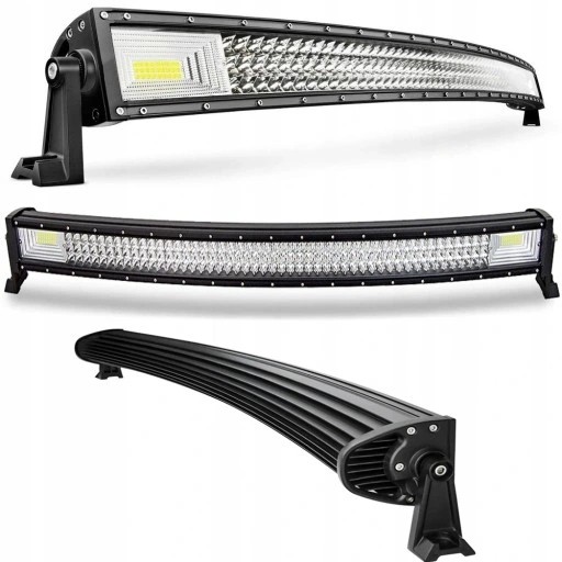 RGR lampa dalekosiężna Lampa robocza led 100cm belka led lampa dalekosiezna lampa led lampa led 12v 24v szperacz Робоча лампа RGR LED вигнута 105 Вт 12-24 В