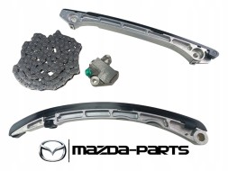 Mazda OE MAZDA OE L3K9-12-201A L3K9-12-671 L3K9-12-500A L3K9-12-614 MAZDA 3 6 CX-7 ПОВНИЙ ГРМ КОВЗАННЯ НАТЯГУВАЧ ЛАНЦЮГ ОРИГІНАЛ