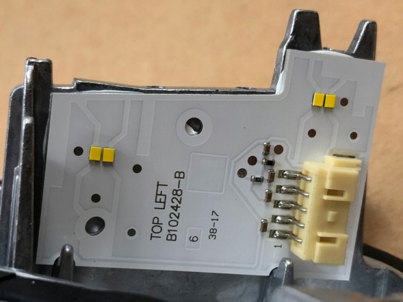 ВОЛЛЕР H.169/405/A.+H.169/405/B. Перетворювачі ламп жовті світлодіодні кільця drl 7493227 7493228 для bmw 3 f80 m3 lci