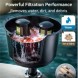 AD BRAKE B0DPLG7VD7 ЛІЙКА ДЛЯ ПАЛИВА З ФІЛЬТРОМ ДЛЯ АВТОМОБІЛЯ, МОТОЦИКЛА, ПРОПУСКНА ЗДАТНІСТЬ 12 ГАЛОНІВ
