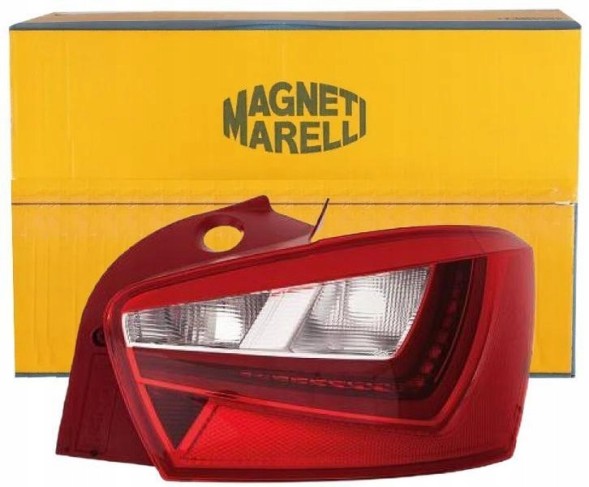 MAGNETI MARELLI 714000028605 Лампа задня р р21w, колір скла димчастий, світло заднього виду seat ibiza iv 6j
