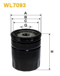 WL7093 WIX FILTERS Фільтр оливи