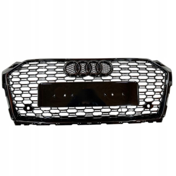 Китай Grill Plaster Miodu Audi A5 8W6 B9 2016-2020 Решітка радіатора Audi A5 8W6 B9 16-20 стільники чорний глянець RS накладка бампера