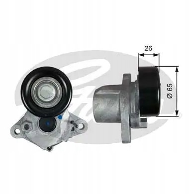 Gates T39293 Натягувач клинового ременя багаторівковий t39293