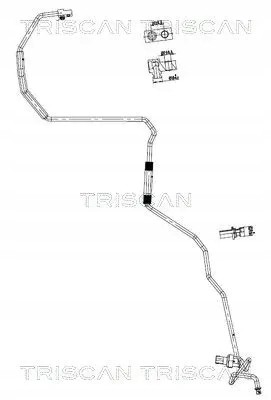 Triscan 9010 69002 Шнур кондиціонування повітря 9010 69002 triscan suzuki