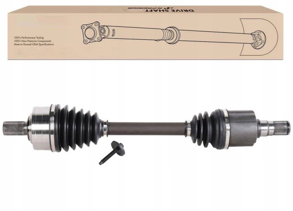 Китай abc-14.10d/25 ПІВОСЬ ЛІВА VOLVO S90 II V90 II 2.0/B4/B5/D3/D4/D5/T4/T5/T6 2WD/AWD