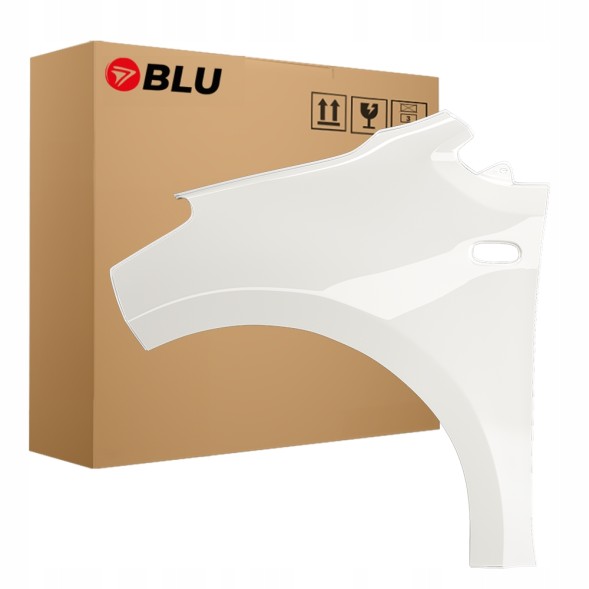 56142579 BLU Бризковик VW UP! LB9A лівий білий 12-16 передній CandyWeiss
