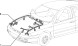 Fiat OE Джгут проводів передній Fiat Bravo 95-98 OE 46516158