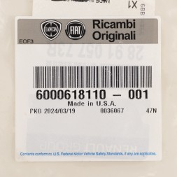 Fiat OE Бачок омивача скла Fiat OE 6000618110