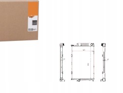NRF NRF507620/RS1 Кулер двигуна nrf bw2133 drm05056 drm05057 102