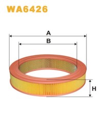 WA6426 WIX FILTERS Фільтр повітряний