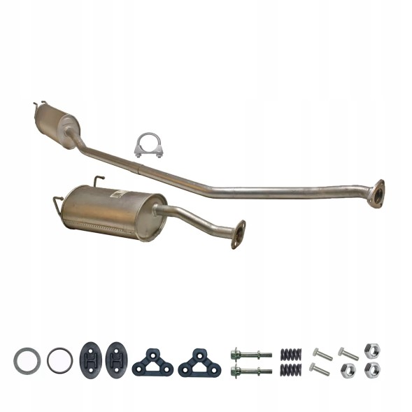 Ferroz Export ZEST.20.084+09.120E Глушники honda civic vii 1.4is/1.6i eu,ep,ev 2001-