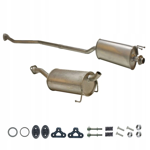 Ferroz Export ZEST.20.084+09.120E Глушники honda civic vii 1.4is/1.6i eu,ep,ev 2001-