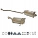 Ferroz Export ZEST.20.084+09.120E Глушники honda civic vii 1.4is/1.6i eu,ep,ev 2001-