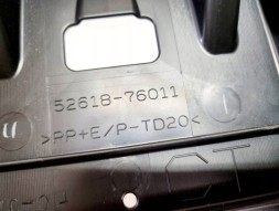 Lexus OE 5261876011 Нижня накладка переднього бампера, передня частина, амортизатор для LEXUS CT CT200h, нова, оригінал (OE)