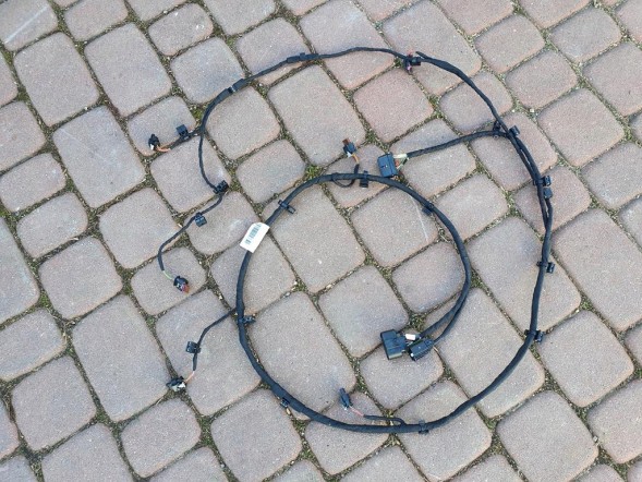 Skoda OE 6O5P5L5E5X0616 Установка променя PDC бампера SKODA 5E3971095BC