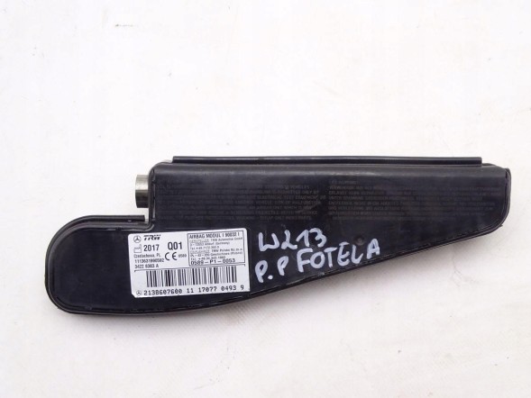 Mercedes-Benz OE 2138607600 GBI_BMW N MERCEDES E-KLASA W213 16-23 ПОДУШКА AIRBAG СИДІННЯ ПРАВА ОРИГІНАЛ НОВА