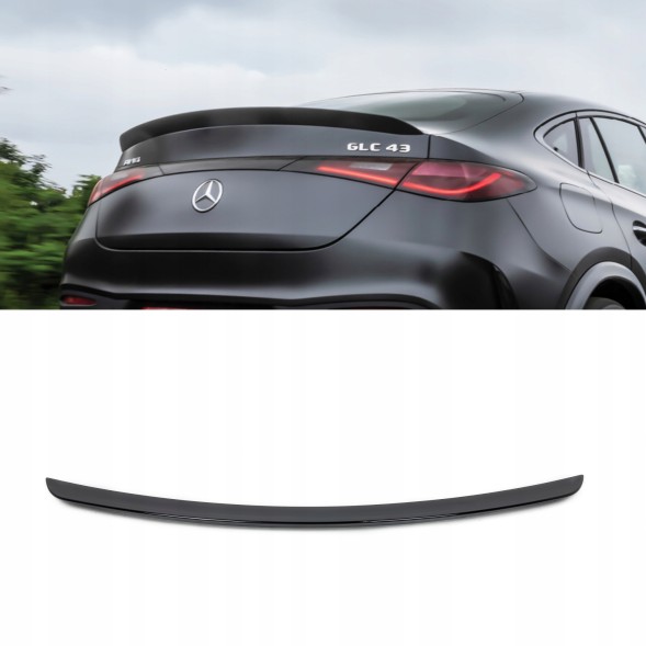 Китай SP2431 Спойлер Лоток Клапті Mercedes GLC Coupe C254 AMG Style Чорний Блиск (2024+)