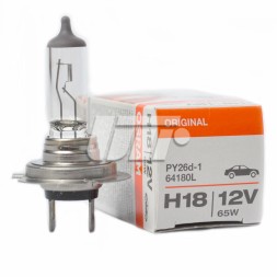 64180L OSRAM Автолампа Osram H18 65W 12V PY26D 1 FS1