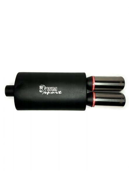 WM Sport 93847 Глушник кінцевий mugen басовий універсальний wm sport 93847 2х80 вхід 58