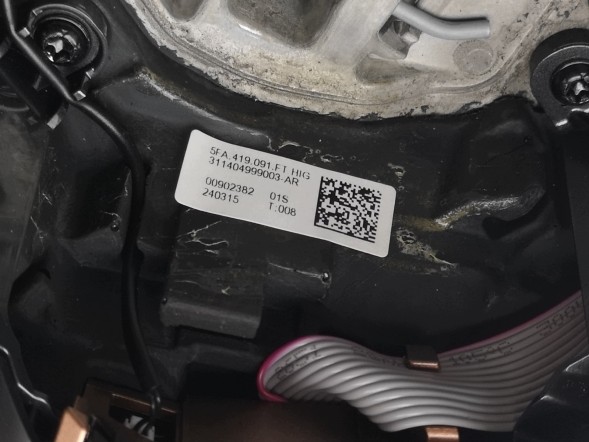 Volkswagen OE 5FA419091F, DWP5FA419091FOE Багатофункціональне кермо Seat Cupra Ateca 5FA419091F Нове оригінальне