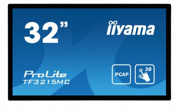 Китай WEW-SC-AB-ULIIY032I15MCB2 Сенсорний монітор IIYAMA 32" VA 500cd/m2 HDMI DP IP65 24/7 VESA