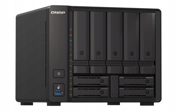 Китай WEW-SC-AB-NBQNPNT09000008 Мережевий сховище NAS QNAP TS-h973AX-32G AMD Ryzen V1500B 32GB DDR4 10GbE