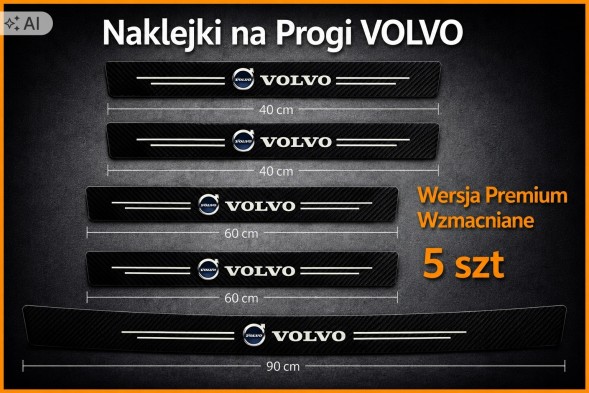 Chiny 192345092 5 шт. Захисні наклейки на пороги та багажник Volvo, преміум-плівка XC90 60 40 E